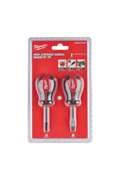 Milwaukee 2 Parça Topaç Tornavida Set 4932471810