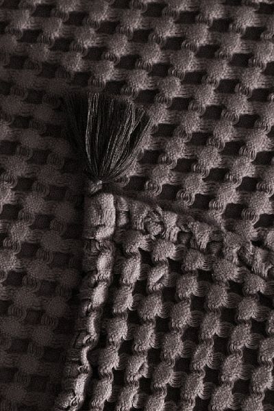 Casadora Home Fashion 100% Cotton Double Thick Waffle Throw Blanket - 200x220 Cm