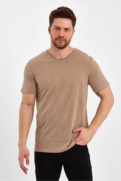 UOMOPARK Μπλουζάκι με κοντό μανίκι 2020 Crew Neck