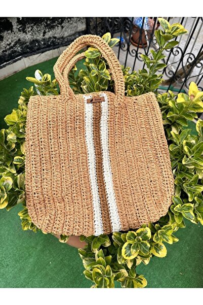 Berrak hasır çanta