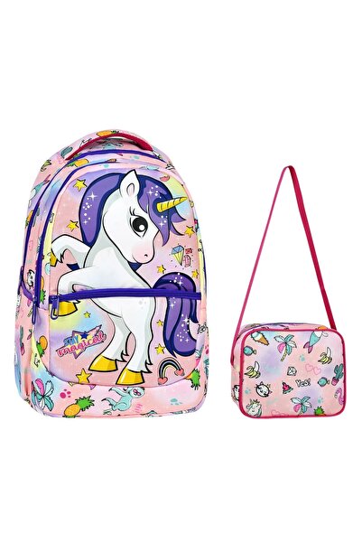 shopshop KOPYA - Σακίδιο πλάτης δημοτικού σχολείου με σχέδιο μονόκερου για κο...