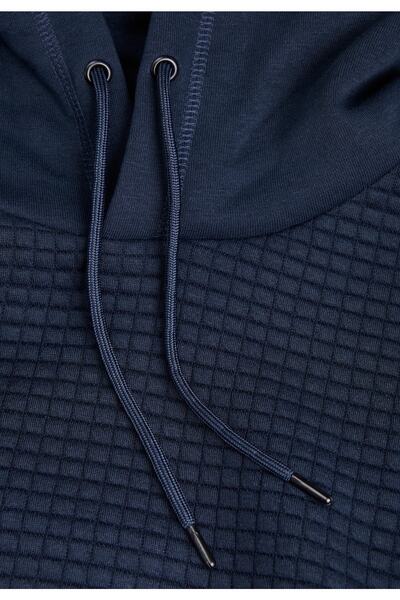 Jack & Jones Kapuzensweatshirt Black Structure Hoodie mit Kapuze