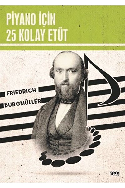 Gece Kitaplığı Piyano İçin 25 Kolay Etüt