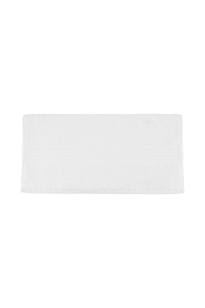 Karaca Home Πετσέτα Προσώπου Back To Basic 50x90cm Λευκή
