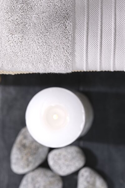 Karaca Home Aquasoft 100% Cotton Face Towel 50 Cm X 90 Cm Gray