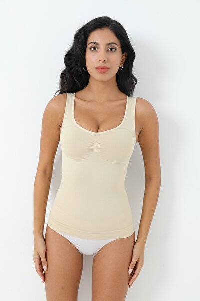 Light Black Kadın Korse Atlet