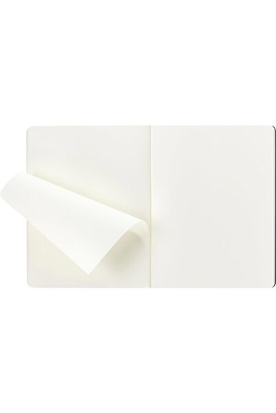 Moleskine Cahier XXL Triple Unlined Notepad, 21.6x27.9cm Black