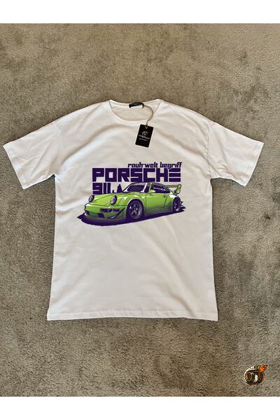 streetdesign06 Тениска с дигитален печат Porsche 911 classics
