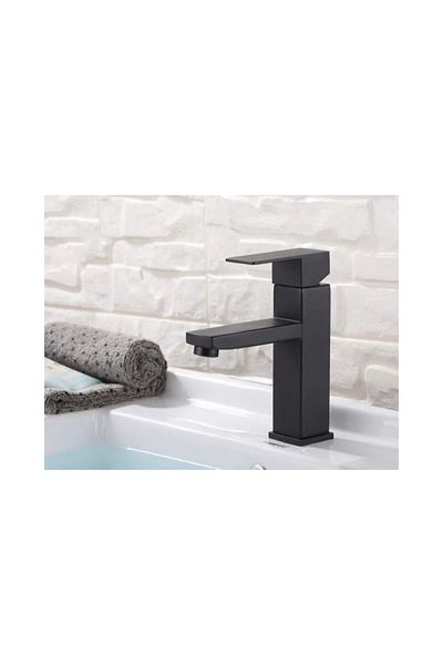 FLEKO BATARYA Fleko Ssc1-s4b Matte Black Sink Faucet