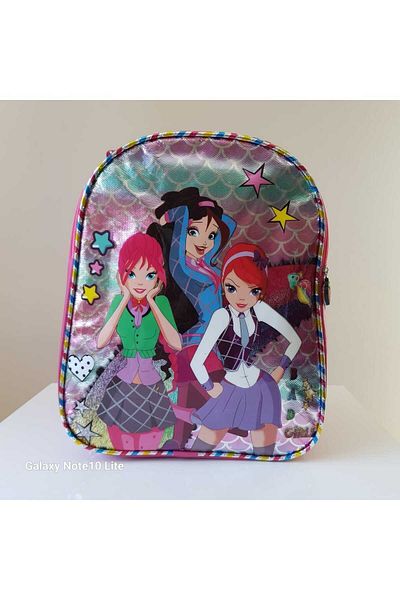 BULUT PRIMARY BAG 3-PIECE VİCE GIRLS FIGURED SET WITH LUNCH BAG GIRL'S SCHOOL BAG