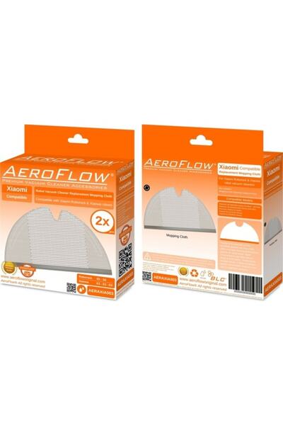 srfn ticaret Roborock S5 Max - 2 Συμβατά υφάσματα με ίνες σφουγγαρίστρας