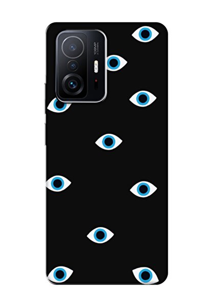 frondcase حافظة هاتف لهاتف Xiaomi Mi 11T Pro عيون الشر باللون الأسود