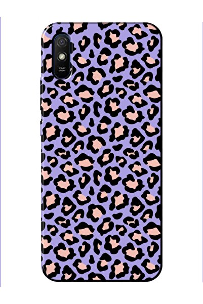 frondcase حافظة هاتف Redmi 9A بنمط الفهد أرجواني