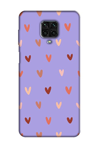 frondcase حافظة هاتف Redmi Note 9 Pro بنمط قلب أرجواني