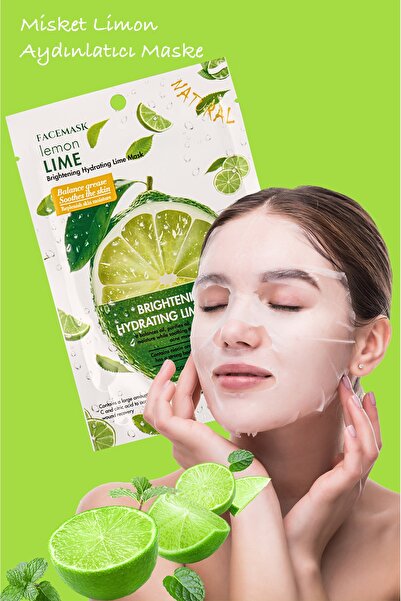 xolo Lime Limon Hydrating Yüz Maskesi Lime Mask Aydınlatıcı Dengeleyici XLM380
