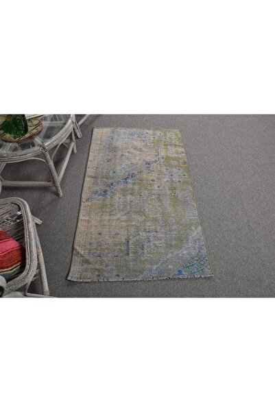 Kayra Export El Dokuma Halı, Türk Halı79x137 Cm , Mavi