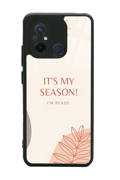 Spoyi حافظة هاتف لامعة بتصميم موسمي لهاتف Xiaomi Redmi 12C