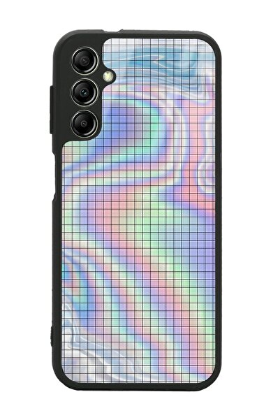 Spoyi Samsung A34 Neon Dama Tasarımlı Glossy Telefon Kılıfı