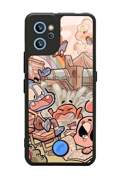 Spoyi Reeder S19 Max Pro Gumball Tasarımlı Glossy Telefon Kılıfı