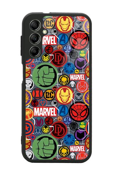 Spoyi Samsung A34 Marvel Face Tasarımlı Glossy Telefon Kılıfı