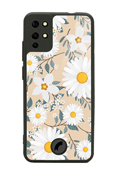 Spoyi Reeder S19 Max Büyük Papatya Tasarımlı Glossy Telefon Kılıfı