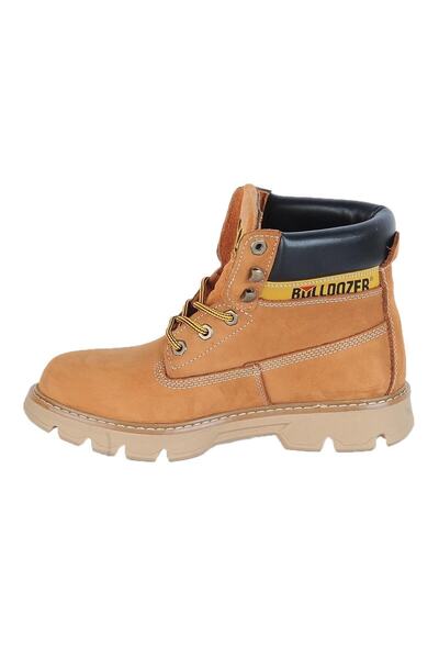 Bulldozer 240516   Γυναικείες φλατ μπότες από γνήσιο δέρμα Nubuck