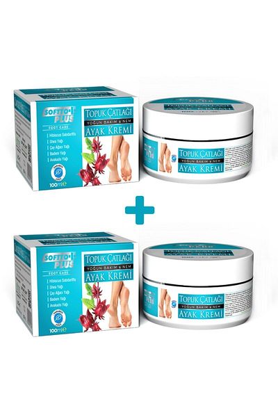 Softto Plus Heel Crack and Foot Cream 2 Pack Miraculous Foot Cream + Miraculous Foot CreamS2