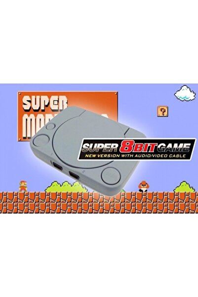 ATARI Elvita Süper 8 Bit Game Atari 2 Oyun Kolu 1 Oyun Tabancası