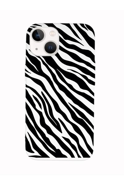 mooodcase حافظة هاتف من السيليكون الفاخر المتوافقة مع هاتف iPhone 14 بنمط الحمار الوحشي