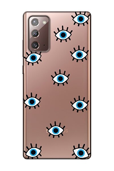 frondcase حافظة هاتف سامسونج نوت 20 عيون الشر شفافة
