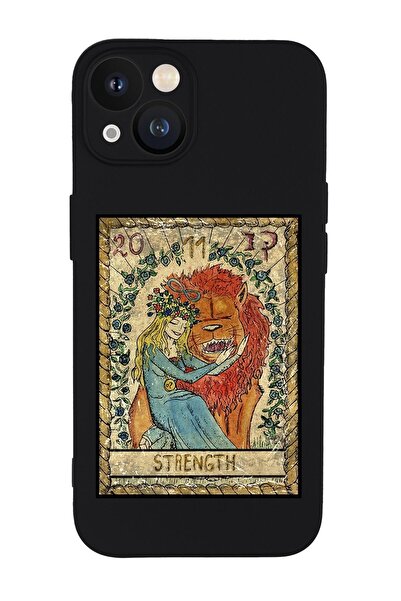 mooodcase Iphone 13 Uyumlu Strenght Desenli Kamera Lens Korumalı Darbe Emici Silikonlu Lansman Kılıf