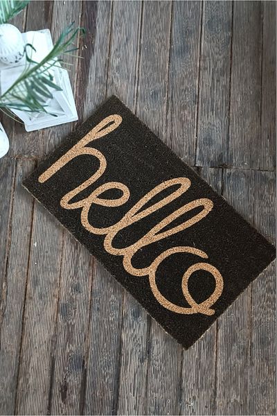 LAMONETA Hello Black Koko Mat