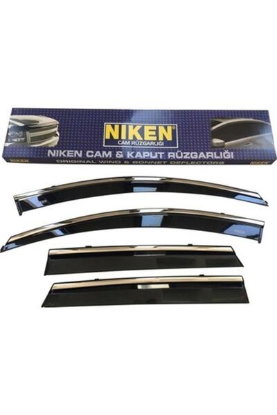 Niken Dacia Duster Kromlu Cam Rüzgarlığı 4lü Set 2018 2020