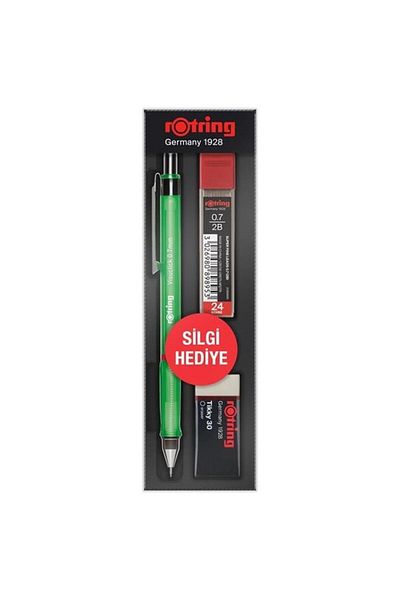 Rotring Visuclick 0.7 mm Green Versatil School Set