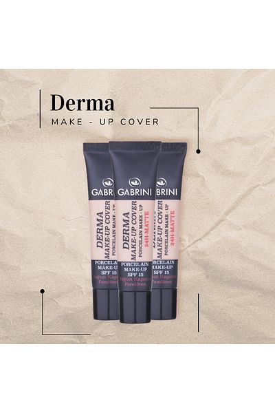 Gabrini Derma Make-Up Cover Intensive Coverage Foundation - 104