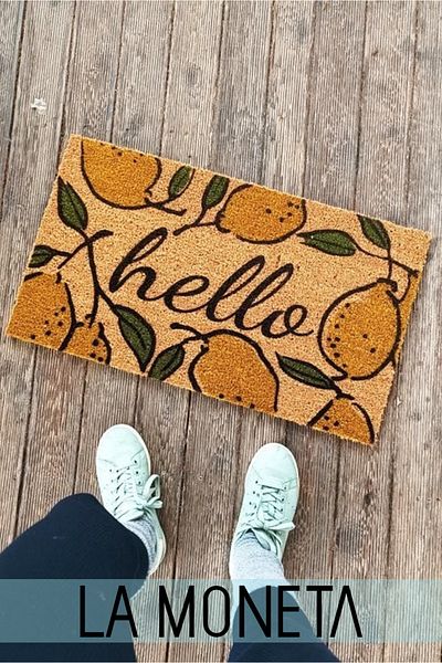 LAMONETA Hello Lemons Mat