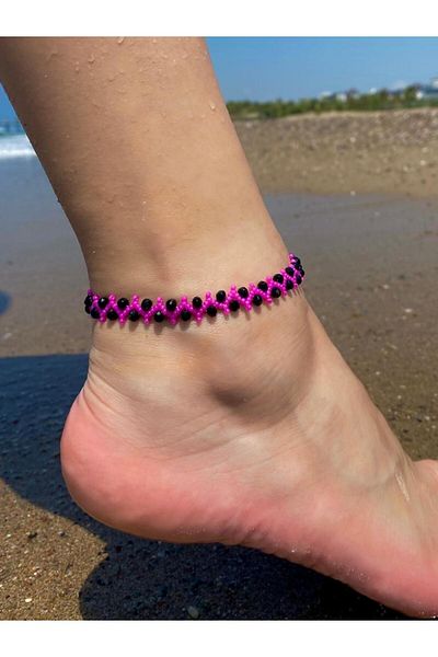 Beykan My Anklet Crystal Zipper