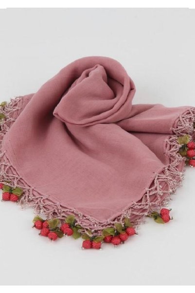 ALLURİNG THE BETTER ONE أوشحة مطرزة يدويًا مطرزة بالكرز
