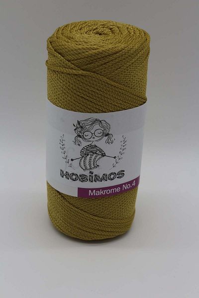 Hobimos Πολυεστέρας Macrame No:4 Τσάντα, Καλάθι, Σφουγγαρίστρα, Σχοινί Supla