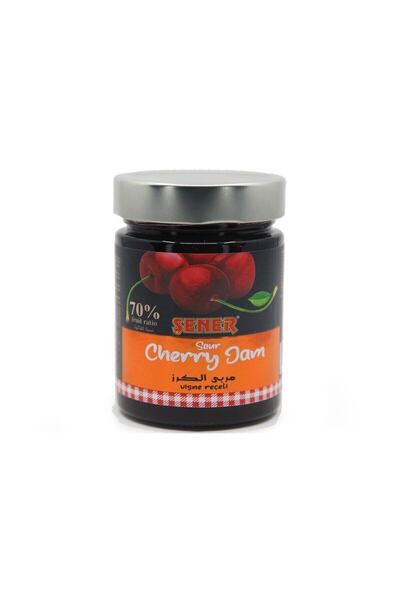 Şener %70 Meyve Glikozsuz Vişne Reçeli 400 gr