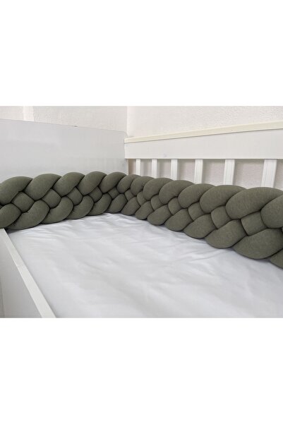 meleginisiklitoplari واقي سرير محبوك مقاس 340 سم مكون من 4 قطع