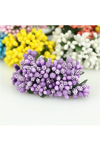 E Elmas Lilac Pitircik Cipso Flower – Διακόσμηση τεχνητών λουλουδιών, Στολίδι γραφείου, Φόντο