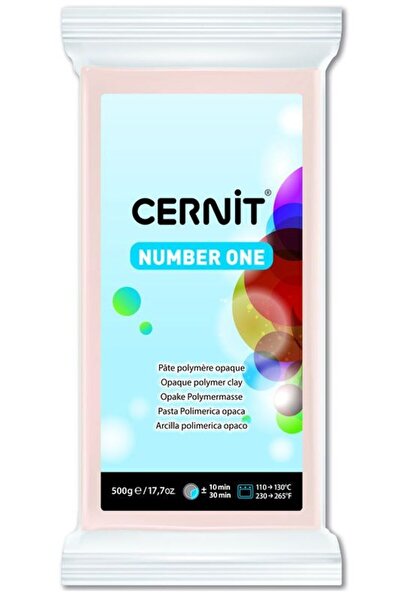 Cernit Number One Polimer Kil 500 gr 100 Black