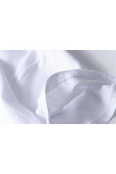 Touz Küt Küt «I Survived» Біла унісекс-футболка оверсайз з принтом