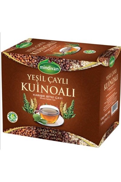 Mindivan Quinoa Herbal Tea with Green Tea