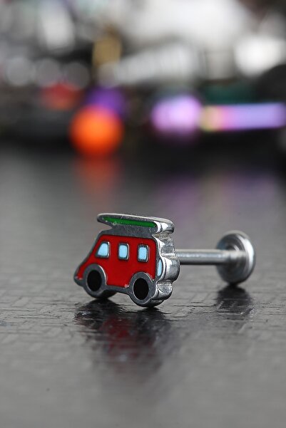 depozoom Yeni Sezon 316L Cerrahi Çelik Kıkırdak Tragus Helix WosT1 Labret Pie...
