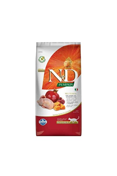 N&D Nd Pumpkin Tahılsız Bıldırcın Etli Bal Kabaklı Ve Narlı Kısırlaştırılmış ...