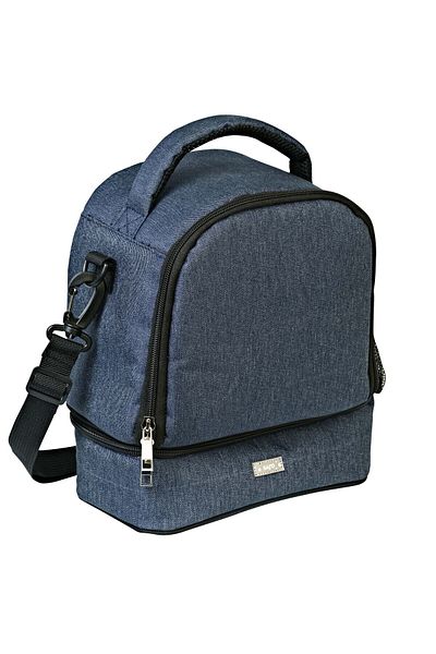 saro Thermal / Insulated Lunch Bag Navy Blue / Jean