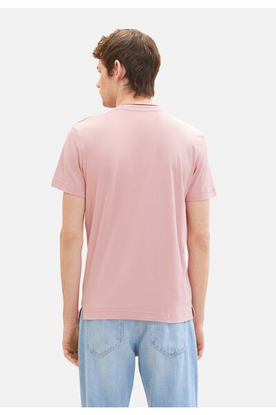 Tom Tailor T-Shirt Kurzarmshirt Henley