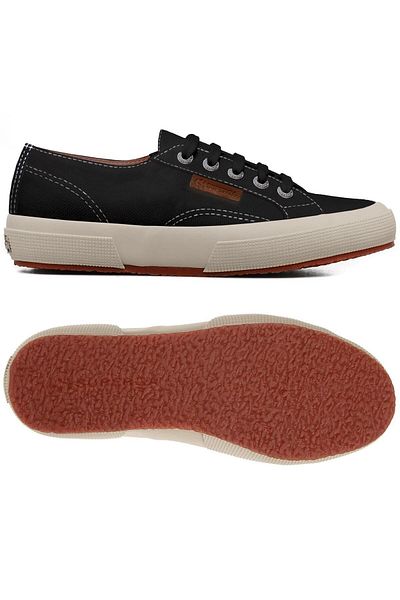 Superga all outlet black sneakers
